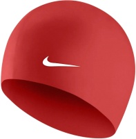 Шапочка для плавания Nike Solid Silicone 93060614 (красный) - 