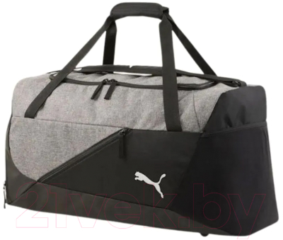 Спортивная сумка Puma TeamFINAL 23 Teambag M / 7894101 (черный/серый)