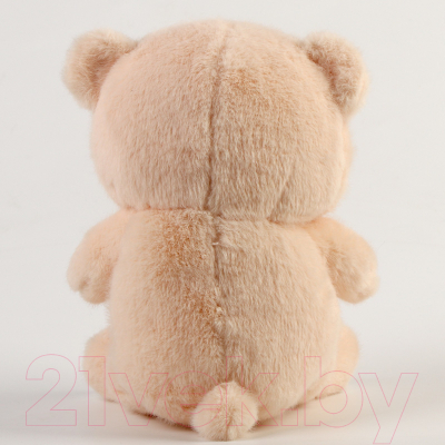Мягкая игрушка Sima-Land Медведь с бантиком / 9689548 (бежевый)