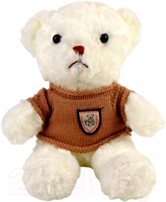 Мягкая игрушка Sima-Land Медведь в кофте / 9689567 (белый)