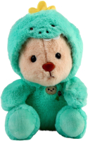 Мягкая игрушка Sima-Land Медвежонок в костюме / 9689566 (бирюзовый) - 