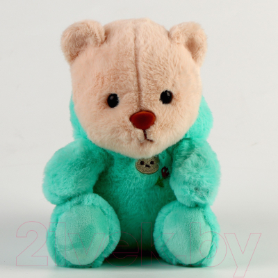 Мягкая игрушка Sima-Land Медвежонок в костюме / 9689566 (бирюзовый)