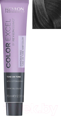 Крем-краска для волос Revlon Professional Color Excel 1 (70мл, черный)
