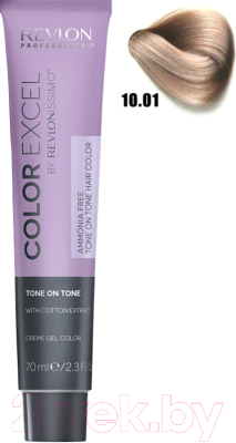 Крем-краска для волос Revlon Professional Color Excel 10.01 (70мл, светло-серебристый)