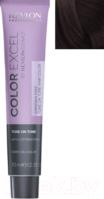 Крем-краска для волос Revlon Professional Color Excel 33.20 (70мл, интенсивный темно-коричневый)