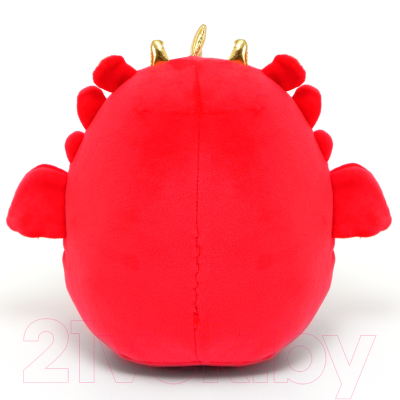 Мягкая игрушка Pomposhki Дракон / 9340507 (красный)