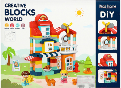 Конструктор Kids Home Toys Загородный домик 188-A42 / 9655736 (132эл)
