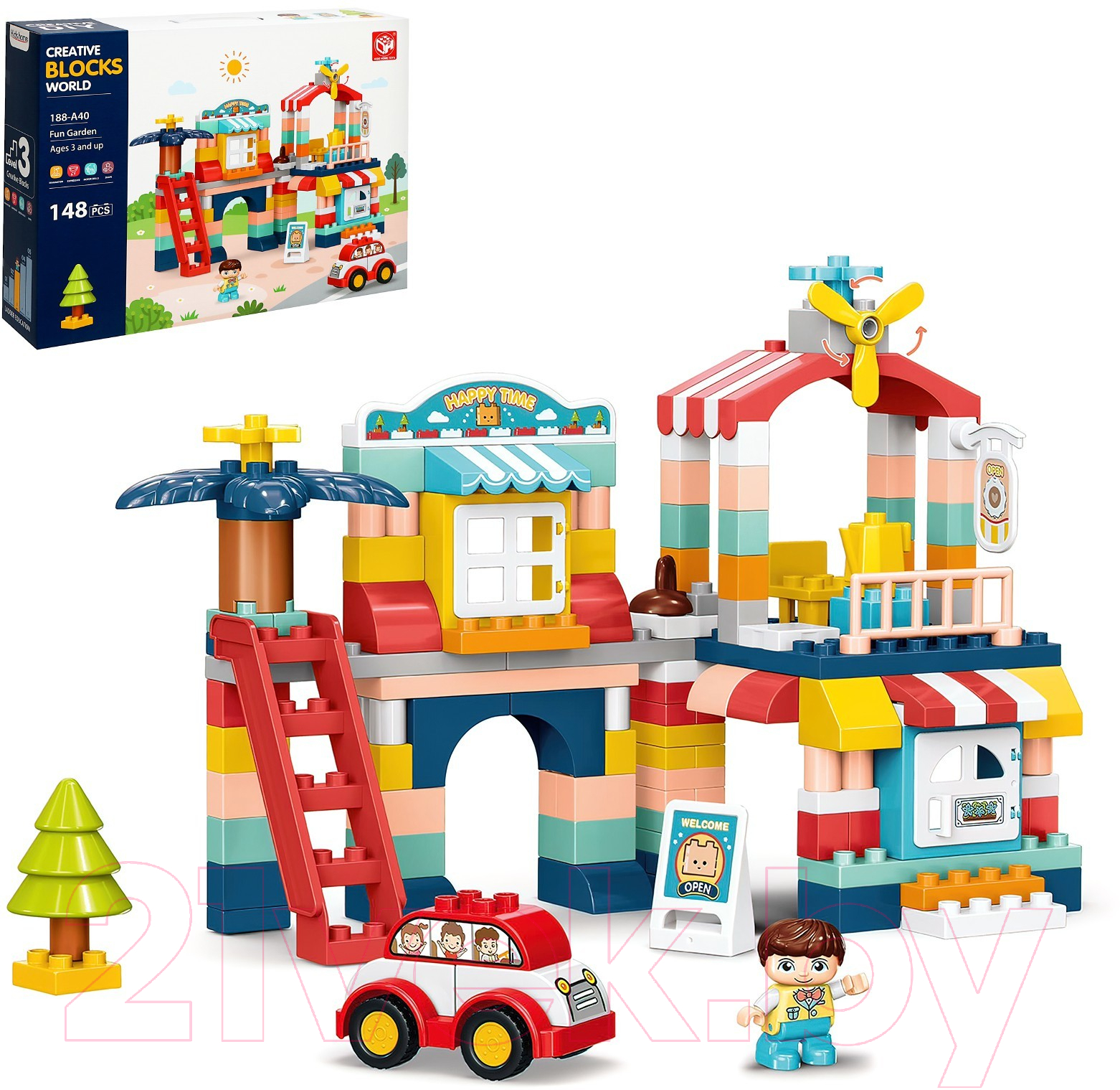 Конструктор Kids Home Toys Загородный домик 188-A40 / 9655735