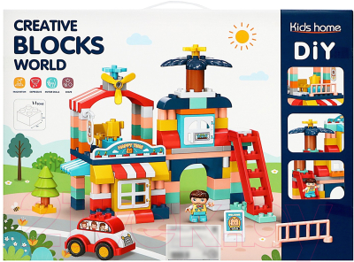 Конструктор Kids Home Toys Загородный домик 188-A40 / 9655735 (148эл)