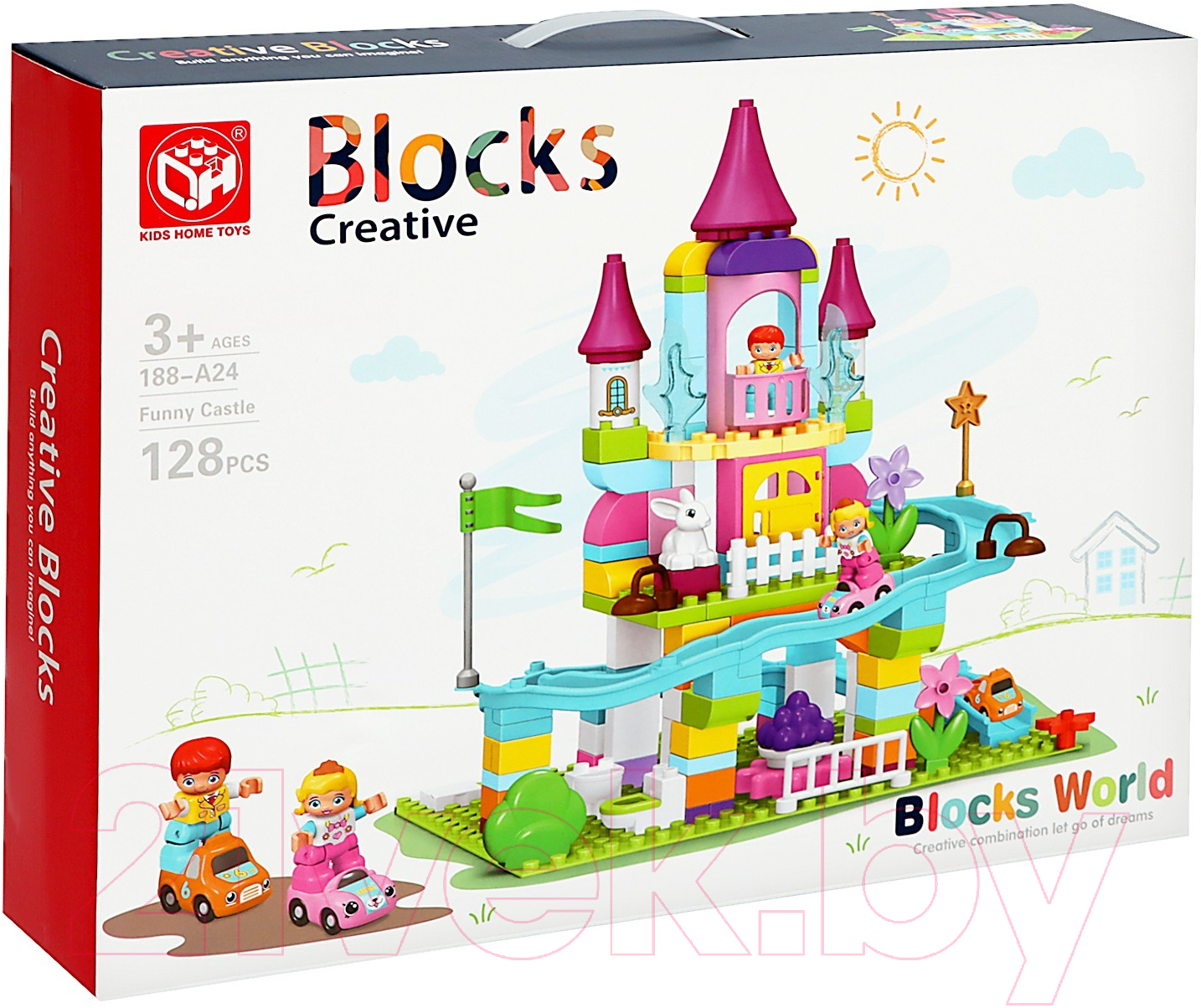 Конструктор Kids Home Toys Чудесный замок 188-A24 / 9655725