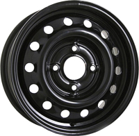 

Штампованный диск, Ford Focus 2 15x6.5" 5x108мм DIA 63.3мм ET 52.5мм Black