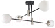 Миниатюра изображения товара Потолочный светильник Mirastyle SL-41986/4 BK+Satin