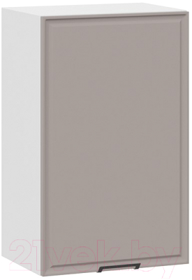 Шкаф навесной для кухни ТриЯ Белладжио 1В45 (белый/софт капучино)