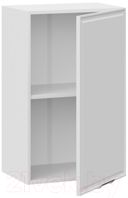 Шкаф навесной для кухни ТриЯ Белладжио 1В45 (белый/фон белый)