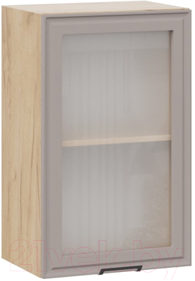 Шкаф навесной для кухни ТриЯ Белладжио 1В45С (дуб крафт золотой/софт капучино)