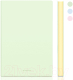 Миниатюра изображения товара Блокнот Deli 22283 (96л, светло-зеленый)