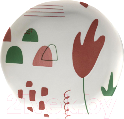 Тарелка столовая обеденная Белбогемия Picasso KDS0160AAB-DIS / 105850