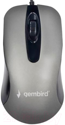 Мышь Gembird MOP-400-GR (серый)