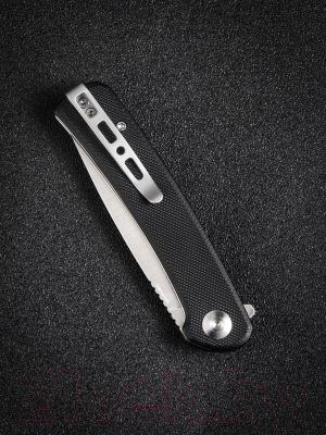 Нож складной Sencut Neches 10Cr15CoMoV Steel Satin Handle G10 SA09A