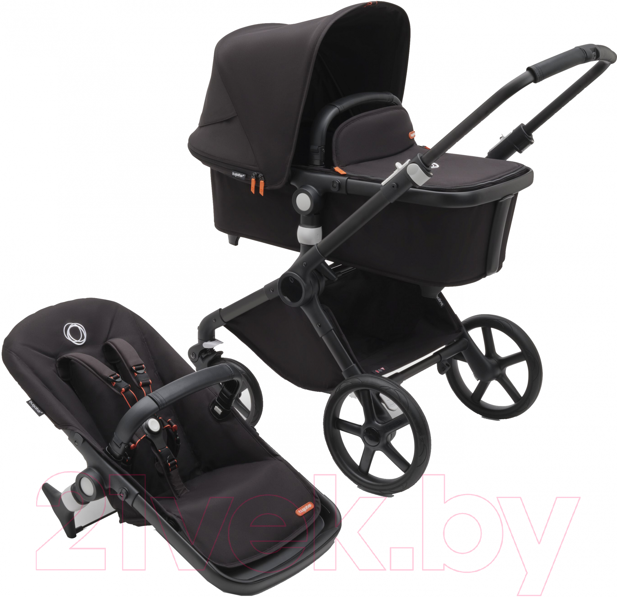 Детская универсальная коляска Bugaboo Fox Cub 2 в 1 с капюшоном