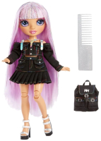 Кукла с аксессуарами Rainbow High Junior Айвери Стайлс / 42092 (фиолетовый) - 