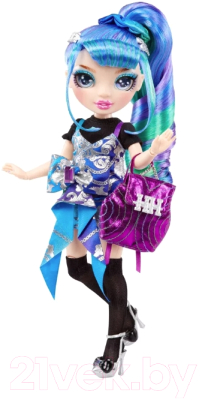 Кукла с аксессуарами Rainbow High Junior Холли де Виус / 42094 (синий)