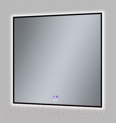 Зеркало Grossman Pragma-норма Black LED / 1880802 (с сенсорным выключателем и подогревом)