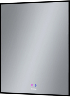 Зеркало Grossman Pragma-норма Black LED / 1860802 (с сенсорным выключателем и подогревом) - 