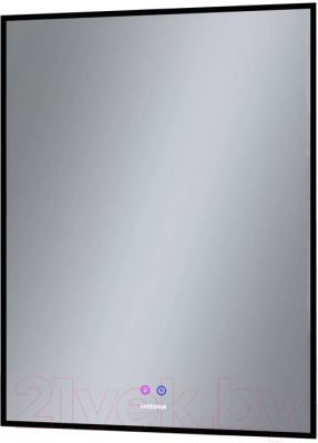 Зеркало Grossman Pragma-норма Black LED / 1860802 (с сенсорным выключателем и подогревом)