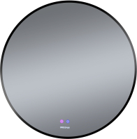 Зеркало Grossman Cosmo-норма Black LED / 1970702 (с сенсорным выключателем и подогревом) - 
