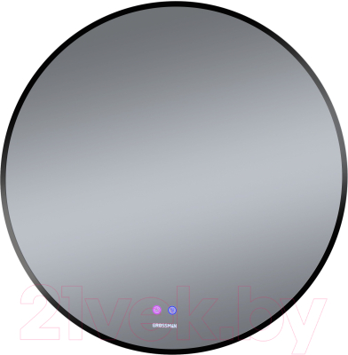 Зеркало Grossman Cosmo-норма Black LED / 1970702 (с сенсорным выключателем и подогревом)