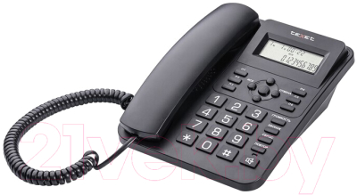 Проводной телефон Texet TX-264 (черный)