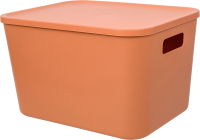 Контейнер для хранения Handy Home Оптима 325x245x200 / Fancy-hh101-L (оранжевый) - 