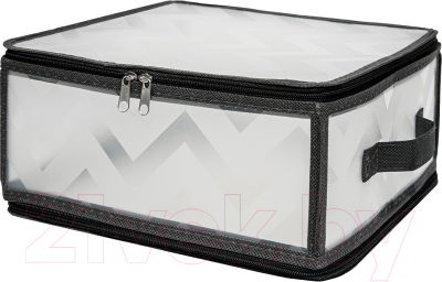 Коробка для хранения Handy Home Складная Зигзаг 300x280x150 / ESH23 M (серый)