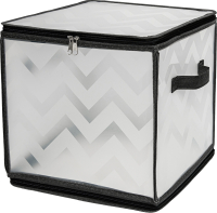 Коробка для хранения Handy Home Складная Зигзаг 300x300x300 / ESH23 SL (серый) - 