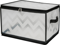 Коробка для хранения Handy Home Складная Зигзаг 400x300x250 / ESH23 L (серый) - 