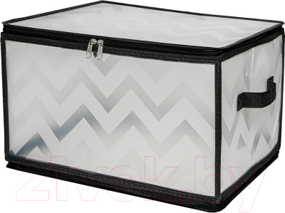 Коробка для хранения Handy Home Складная Зигзаг 400x300x250 / ESH23 L (серый)