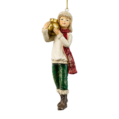 

Елочная игрушка, Decor Мальчик на прогулке / 59014