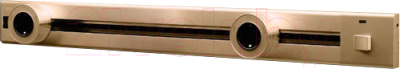 Комплект трековых розеток Track socket Шинопровод 60см + 2 Евро розетки (золотой)
