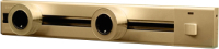 Комплект трековых розеток Track socket Шинопровод 40см + 2 Евро розетки (золотой) - 