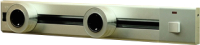 Комплект трековых розеток Track socket Шинопровод 40см + 2 Евро розетки (серебристый) - 