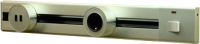 Комплект трековых розеток Track socket Шинопровод 40см + 1 Евро розетка + 1 USB розетка (серебристый) - 