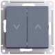 Выключатель Systeme (Schneider) Electric AtlasDesign ATN000719 (грифель) - 