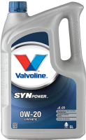 Моторное масло Valvoline SynPower JL C5 0W20 / 895092 (5л) - 