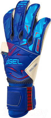 Перчатки вратарские Jogel Magnum SL3 Roll-Hybrid (р-р 10, синий)