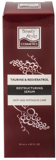 Сыворотка для лица Beauty Style Taurine & Resveratrol Реструктурирующая уплотняющая