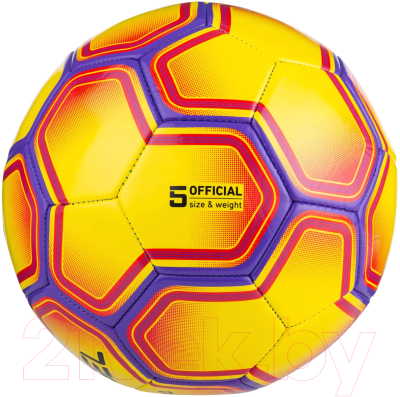 Футбольный мяч Jogel Intro BC20 (размер 5, желтый)