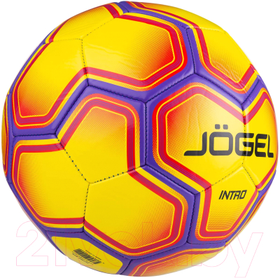 Футбольный мяч Jogel Intro BC20 (размер 5, желтый)