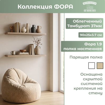 Полка Mio Tesoro Фора 1.90