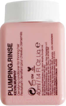 Бальзам для волос Kevin Murphy Plumping Rinse Для объема и уплотнения волос (40мл)